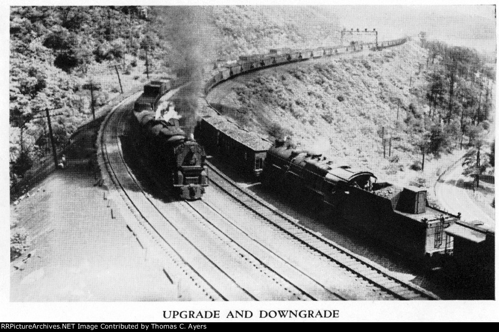 PRR Horseshoe Curve Souvenir, Frame 12, 1952